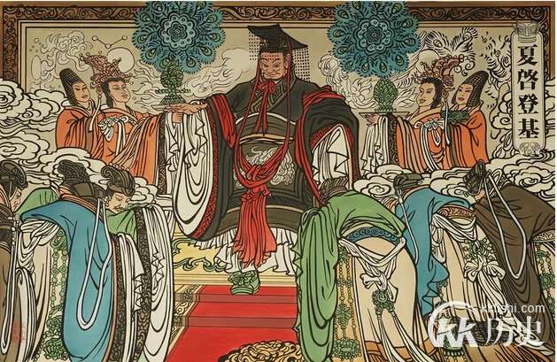 夏朝皇帝夏启是何年建国的？揭夏启是何年建国