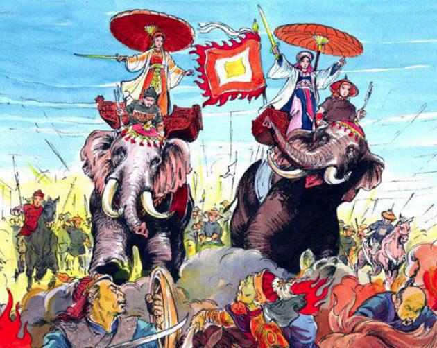 反抗古代中国东汉政权的两个姐妹：征氏姐妹的生平事迹简介