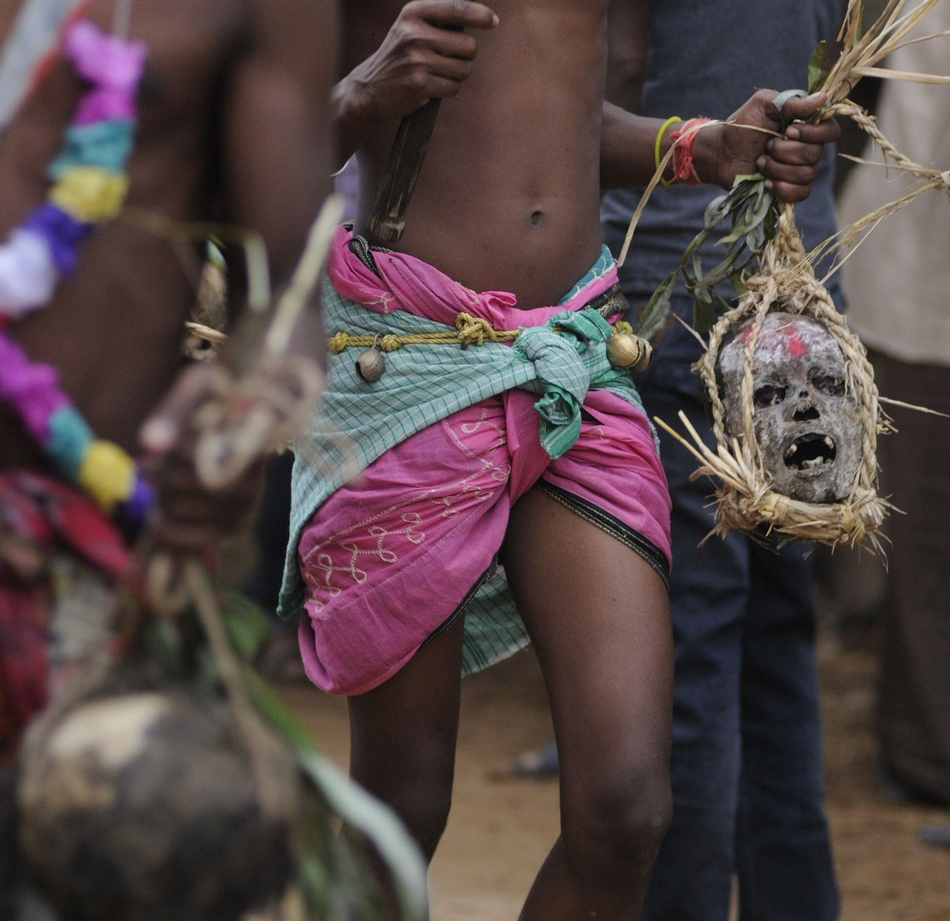 印度教徒与死人头