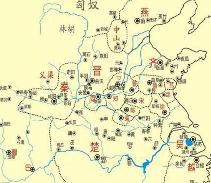 除了战国七雄之外 很多小的国家都消失在其他大国扩张吞并的路上