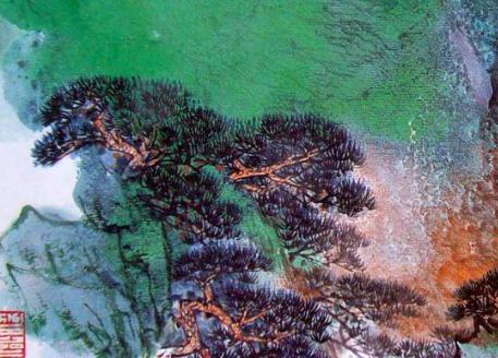 宋文治：江苏太仓国画家，在开创山水画新貌上有声誉