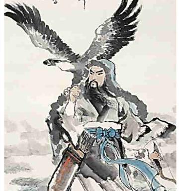 豪放派：中国宋代的词学流派之一，创作视野较为广阔，气象恢弘雄放