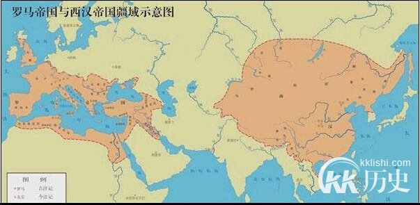 西汉时期世界格局：揭西汉时期的世界格局及地图