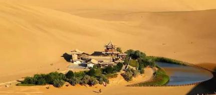 历史上著名的河西四郡：酒泉郡、武威郡、张掖郡、敦煌郡