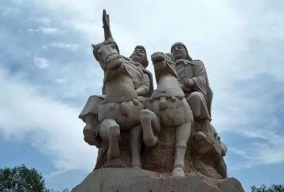 历史上著名的河西四郡：酒泉郡、武威郡、张掖郡、敦煌郡