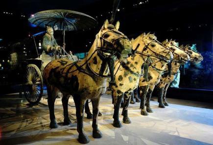 兵马俑最特殊的脸 仅存在45秒就消失了