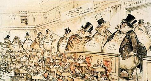 垄断资本主义:即帝国主义,是资本主义发展的最高阶段