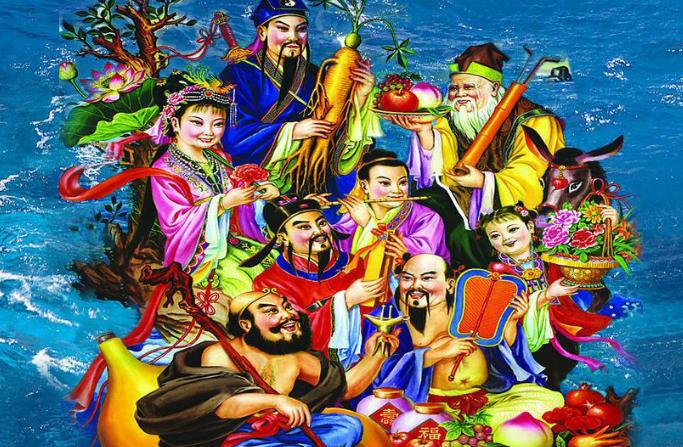 中国民间传说八仙过海简介