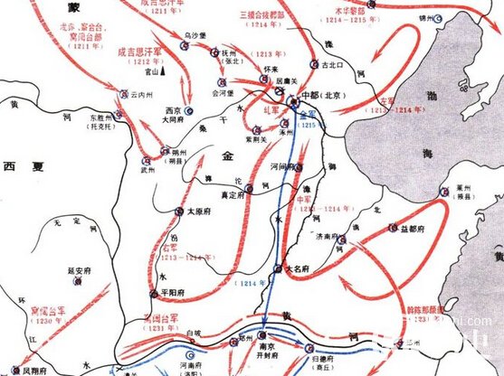 三峰山之战的影响：南宋蒙古联盟 金国灭亡