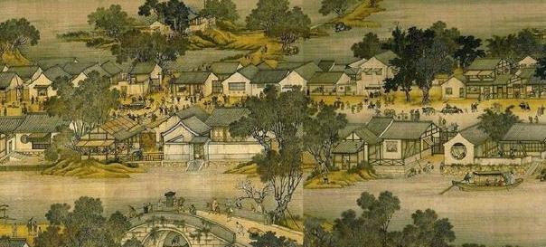 解析：五代时期北方山水画派的构图和技巧