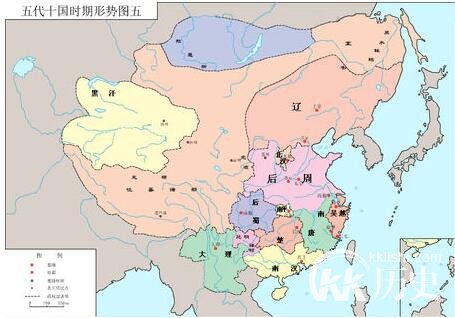 科普！五代十国指的是哪五代哪十国