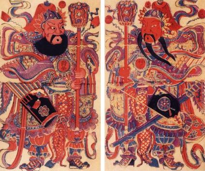 中国历史上最早的门神是谁 他们远古时期就是一对兄弟了