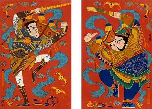 中国历史上最早的门神是谁 他们远古时期就是一对兄弟了