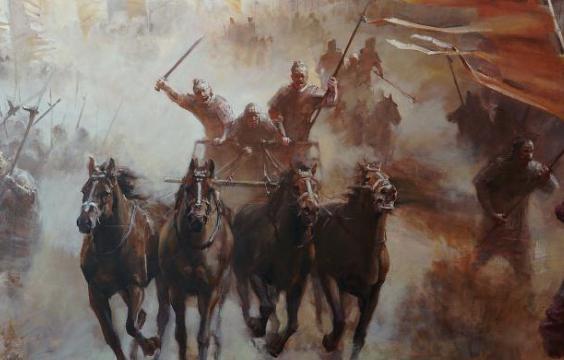 周王室用晋国来抵御犬戎，它趁机崛起