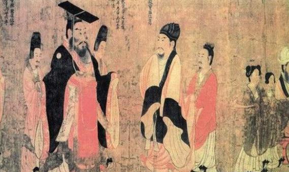 陈叔宝下跪宠妃张丽华,是真爱还是昏庸