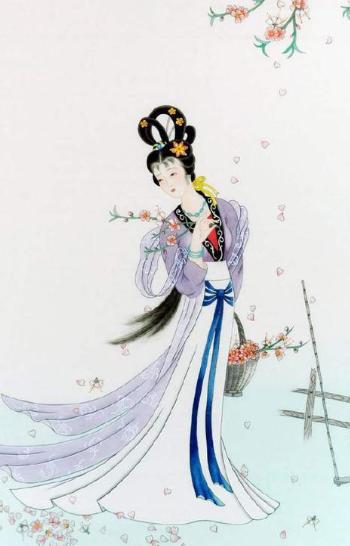 黛玉葬花的诗意美,其他版本根本无可比拟