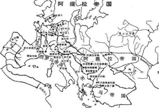 横扫欧洲的匈人真的是匈奴人的后代吗