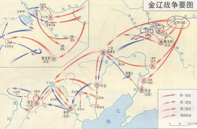 揭秘：金辽战争的战争经过及最后结果