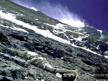 珠峰上的死亡路标