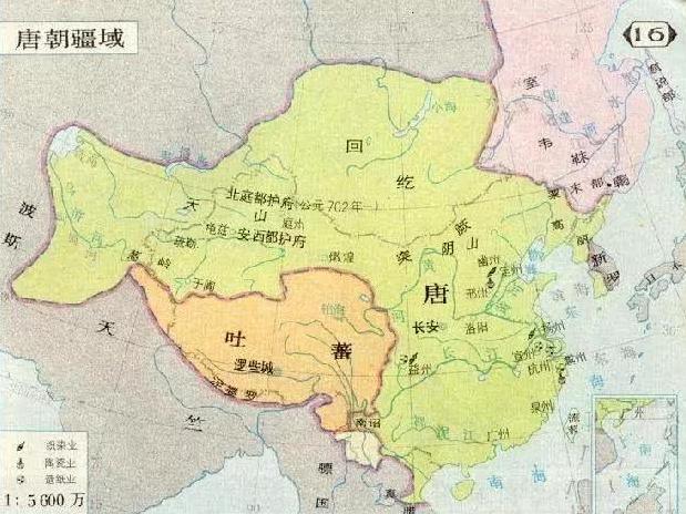 唐朝究竟有多强盛?“突厥跳舞,南蛮吟诗!”疆土面积达9个字