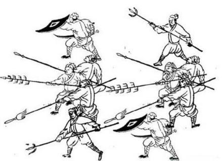 明朝军队流传的鸳鸯阵和三才阵中 两者间的区别是什么