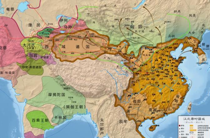 西域三十六国简介 这三十六个国家分别叫什么名字