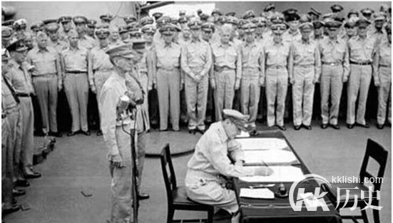 1945年9月3日9时日本无条件投降签字仪式（组图）