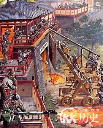 古代战争攻城武器盘点：投石器和云梯最常见