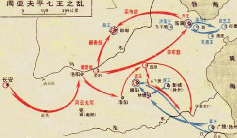 汉景帝时期,平定七国之乱的功臣都有谁?