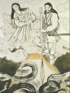 伊邪那岐：日本诸神的父亲，也是日本神话的起源