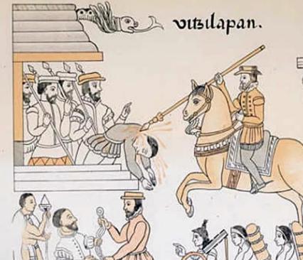 征服阿兹特克帝国的重要事件有哪些 最后是在什么时候结束的