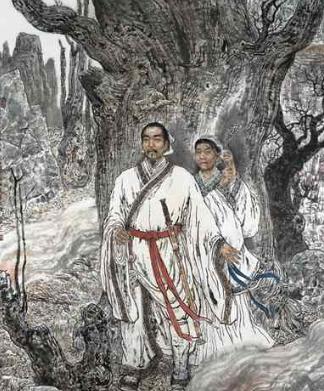 割股充饥的主人公是谁