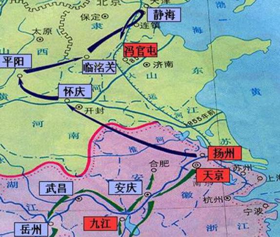 太平天国北伐简介 其背景,经过,结果是什么样的