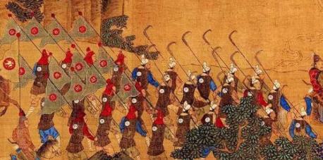 古代扛旗的士兵冲锋在前面不怕死吗 他们在战场有什么作用