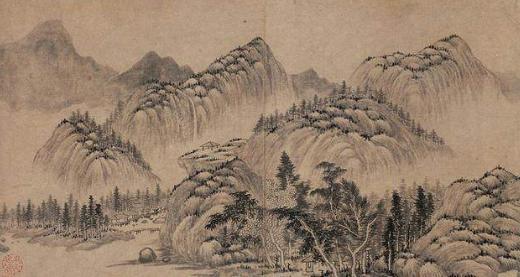 南派山水画开山鼻祖:董源的作品赏析