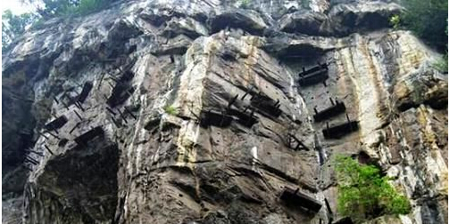 古代贵族盛行悬棺 千年悬棺之谜（图）