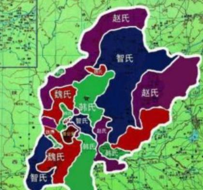 晋国智氏灭掉了中行氏,最后头颅被赵氏当酒器