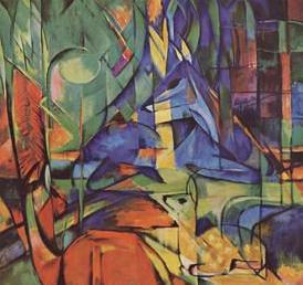 表现主义：艺术家通过作品着重表现内心的情感