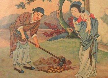 古代二十四孝子之埋儿奉母，古人愚孝起来，真让人毛骨悚然啊！