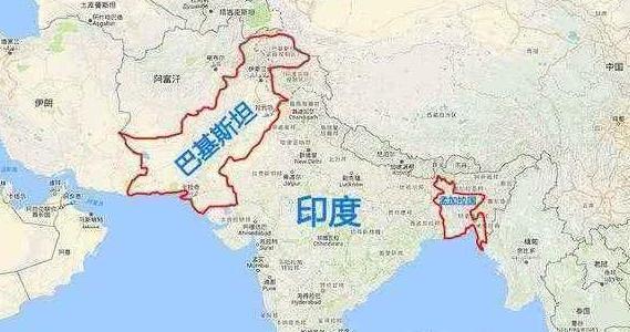 巴基斯坦和印度原来是一个国家吗