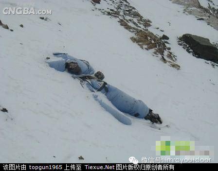 珠峰上的死亡路标