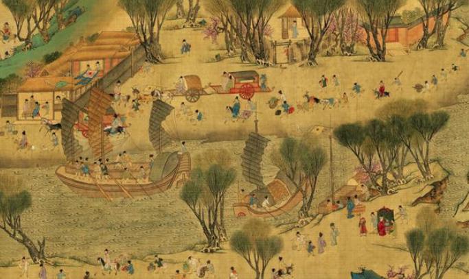 他是“明四家”之一，也是中国青绿山水第一人