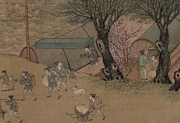 他是“明四家”之一，也是中国青绿山水第一人