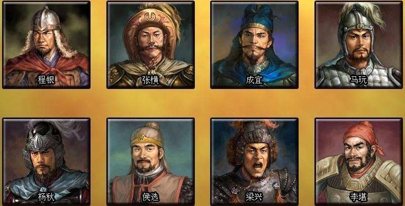 八健将简介 除了吕布之外还有马超八健将