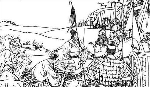 谁说古代商人地位低,他凭着几句话就让敌军不敢进犯?