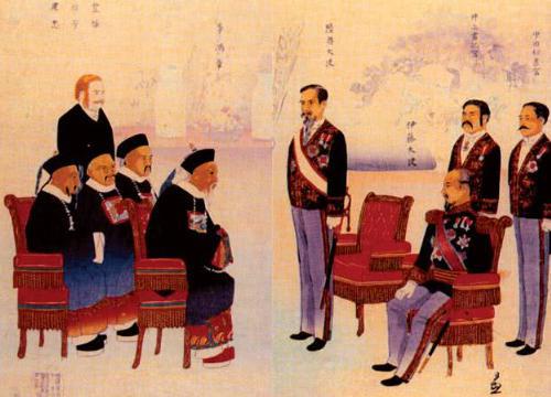 日本通过马关条约获得2.3亿两白银用来干嘛