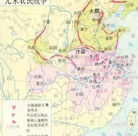古代南北战争中，为何只有明朝能够从南方逆推战胜北方