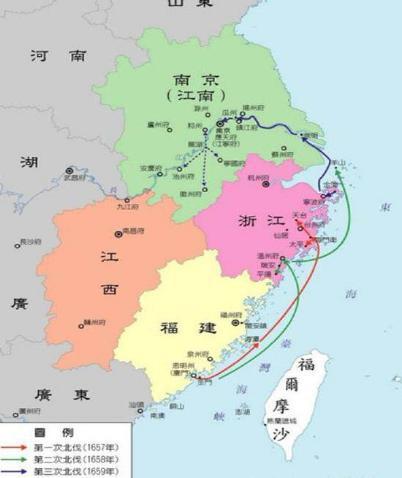 明朝灭亡之后 反清复明的人分别是谁呢