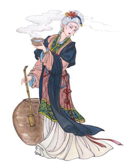 调制孟婆汤的孟婆竟是个大美女!