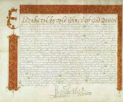 伊丽莎白一世给明朝皇帝写了一封信 结果信没有送到人却死了